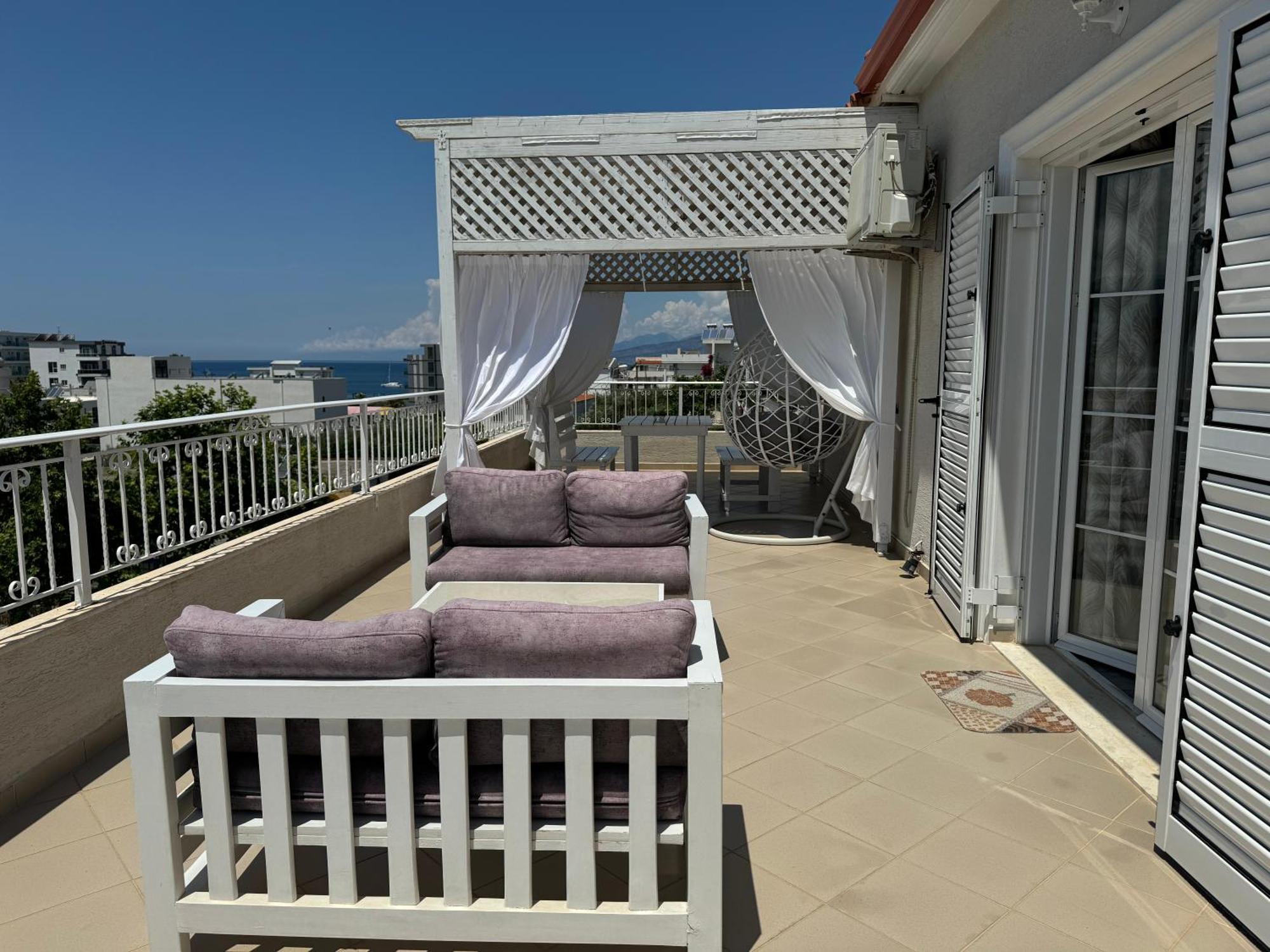 Villa August Ksamil Esterno foto